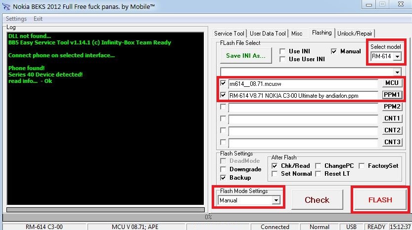 Flash HP Nokia Tanpa Box